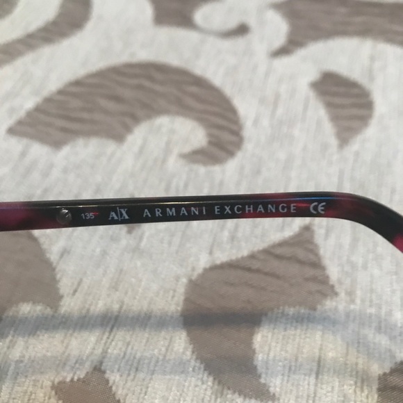 Armani Exchange purple aviator sunglasses - Picture 5 of 11